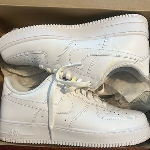Nike Air Force 1 with box size 9.5